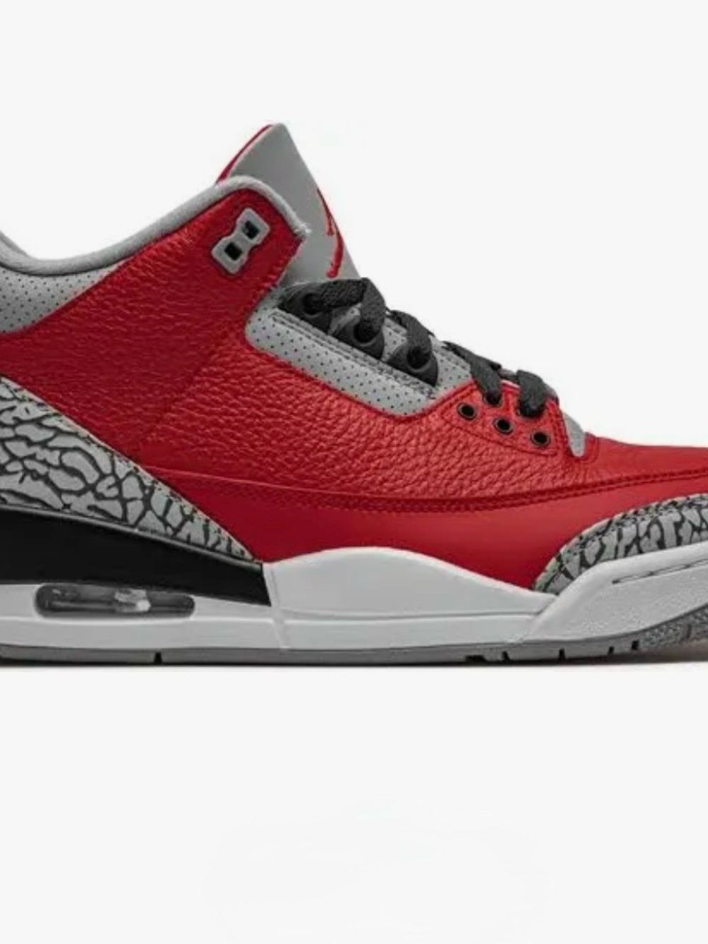 Air Jordan 3 Retro SE Unite Fire Red- Cement Grey size 13